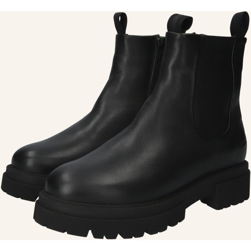 Blackstone Schnürboots schwarz