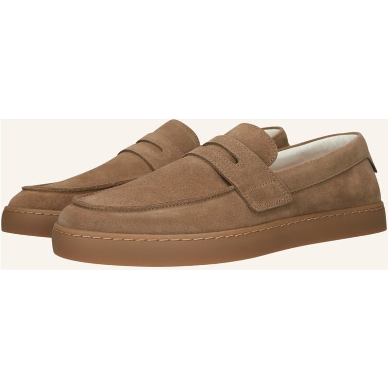 Blackstone Slip-Ons braun