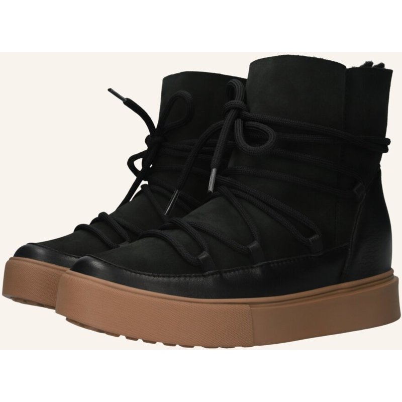Blackstone Schnürboots schwarz