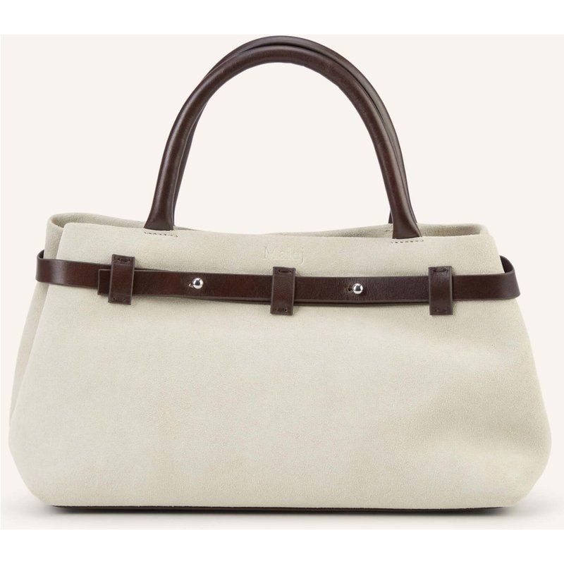 Malej Ledertasche Madrid beige