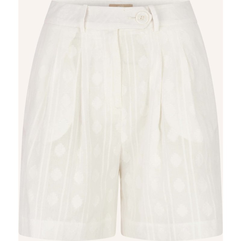 Malej Baumwollshorts Emilia weiss