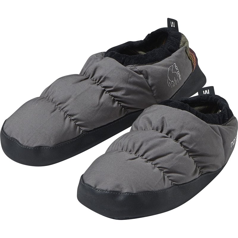 Nordisk Schuhe Hermod Down Slippers braun