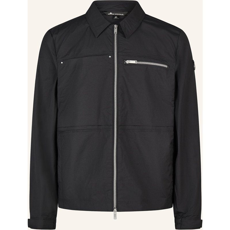 Moose Knuckles Hemdjacke Topflight schwarz