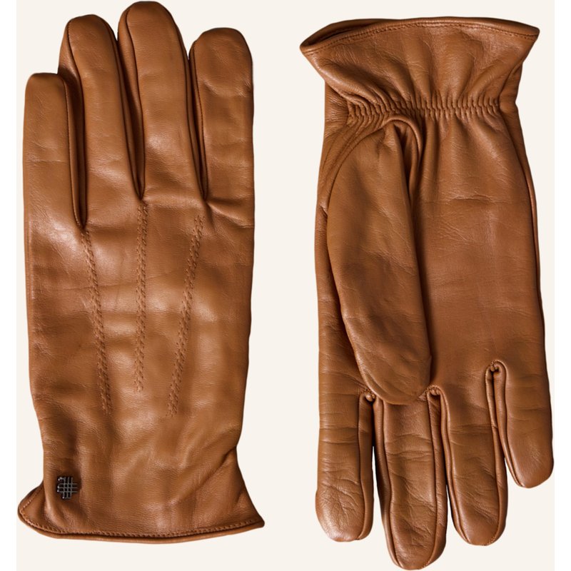 Gebauer & Gebauer Lederhandschuhe Oxford braun