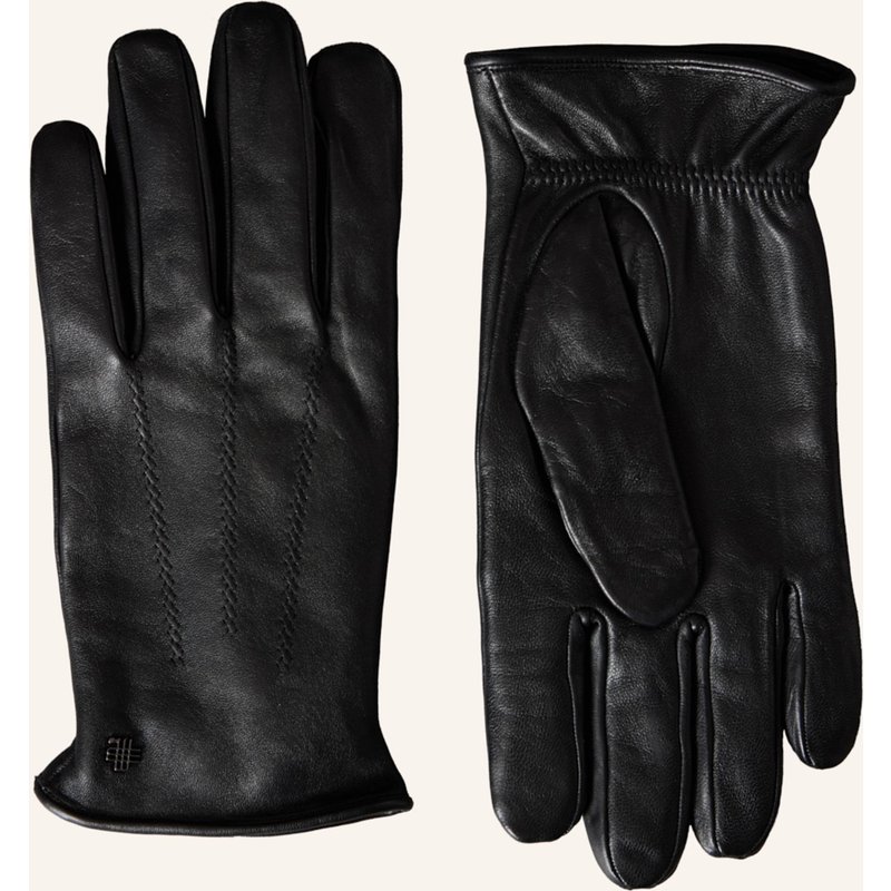Gebauer & Gebauer Lederhandschuhe Oxford schwarz