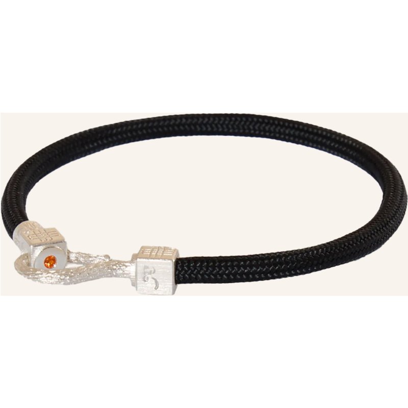 Gebauer & Gebauer Armband Sea - 925er Sterlingsilber schwarz