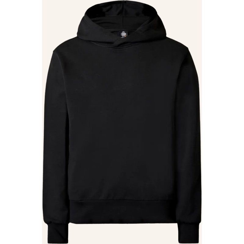 Gebauer & Gebauer Oversize Hoodie Cube schwarz