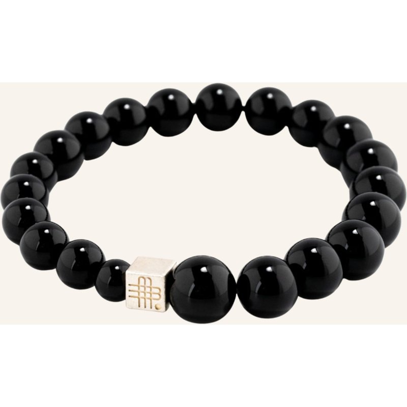 Gebauer & Gebauer Armband Ourborous - 925er Sterlingsilber schwarz