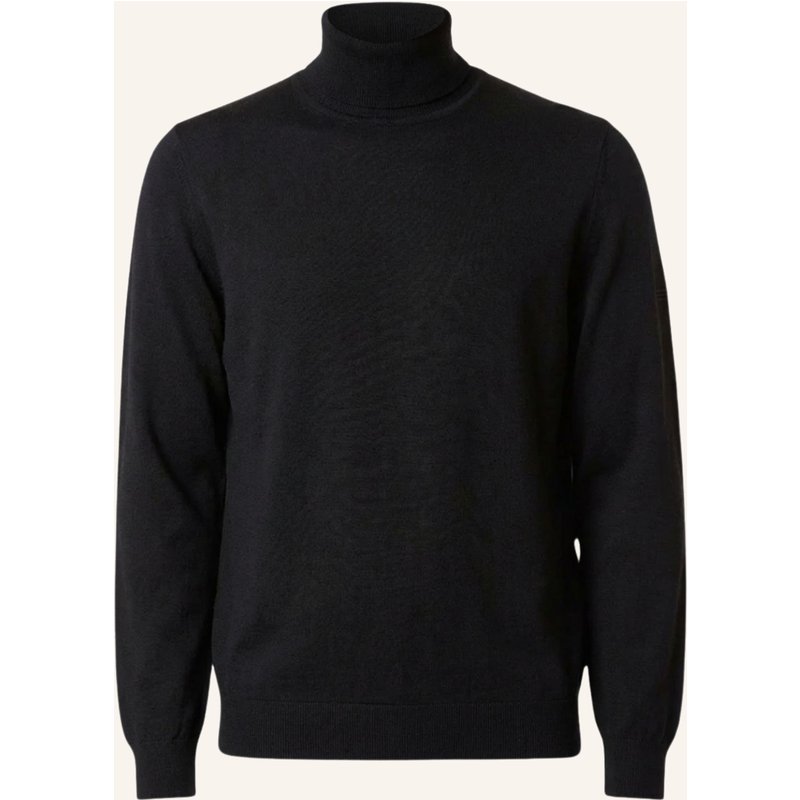 Gebauer & Gebauer Rollkragenpullover Roy schwarz