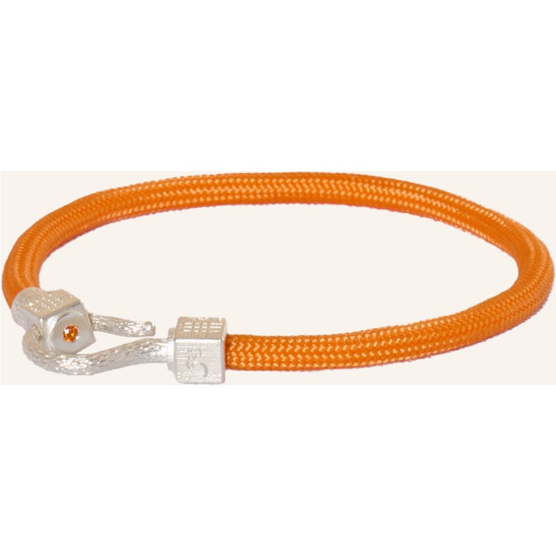 Gebauer & Gebauer Armband Sea - 925er Sterlingsilber orange