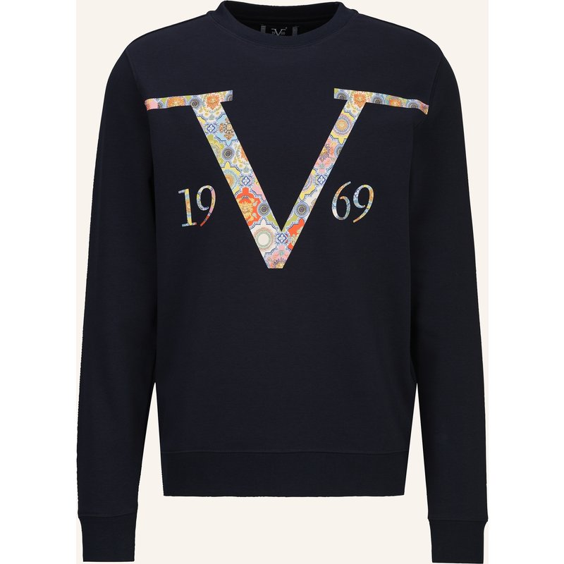 19V69 Italia Sweatshirt Nico Baroque blau