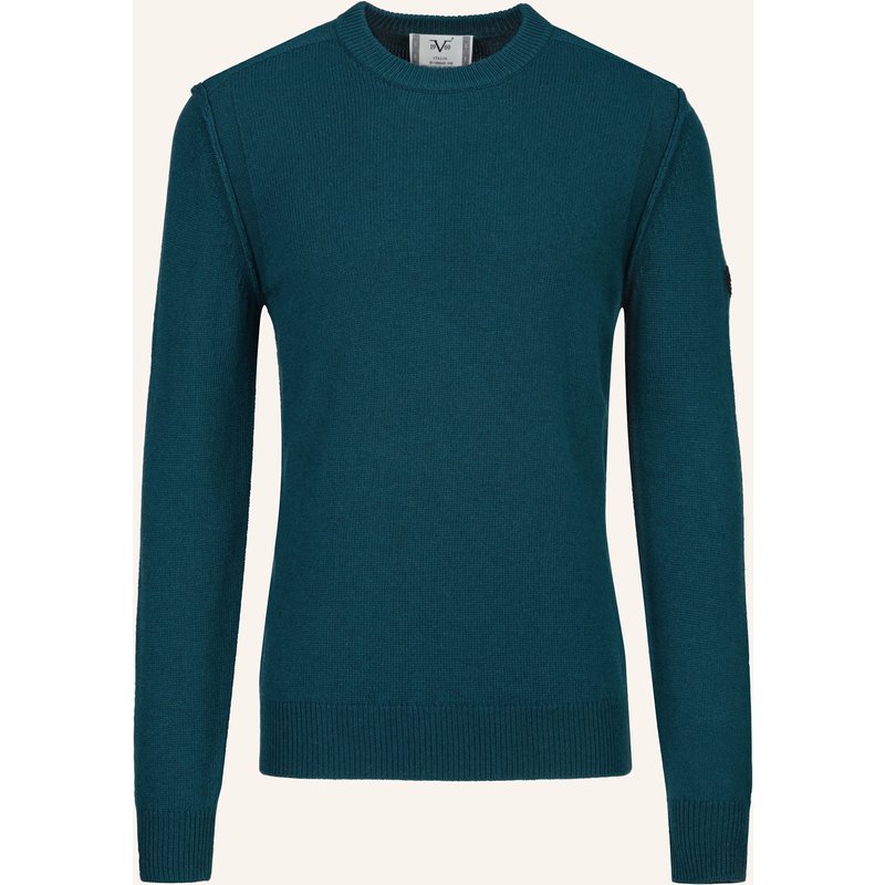 19V69 Italia Strickpullover Ricardo blau