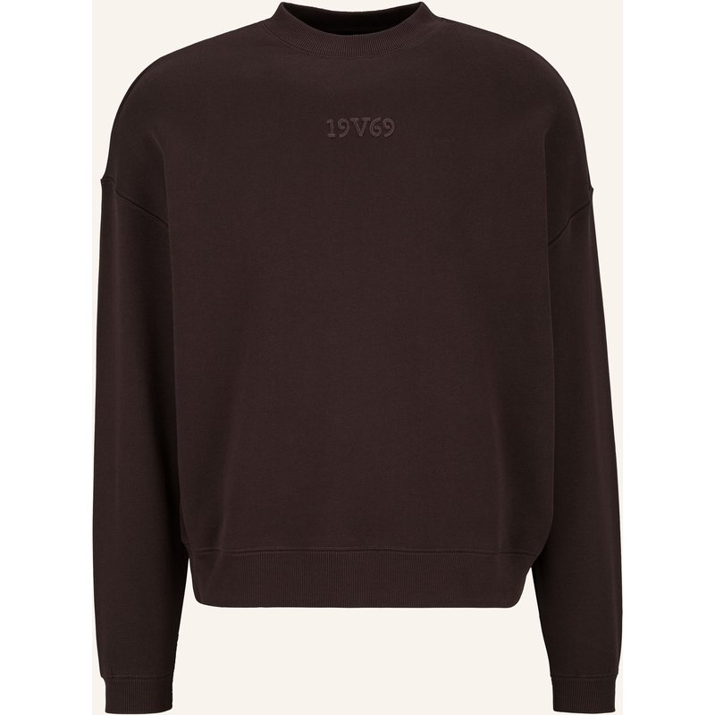19V69 Italia Sweatshirt Willow Street braun