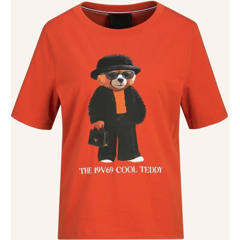 19V69 Italia T-Shirt Bellara Cool Teddy orange