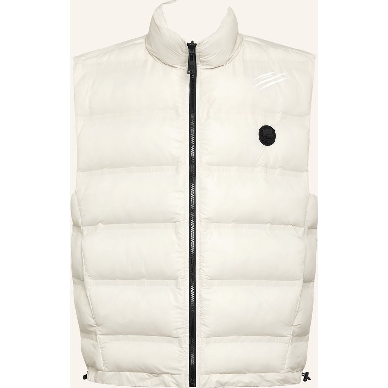 Plein Sport Daunenweste Scratch grau