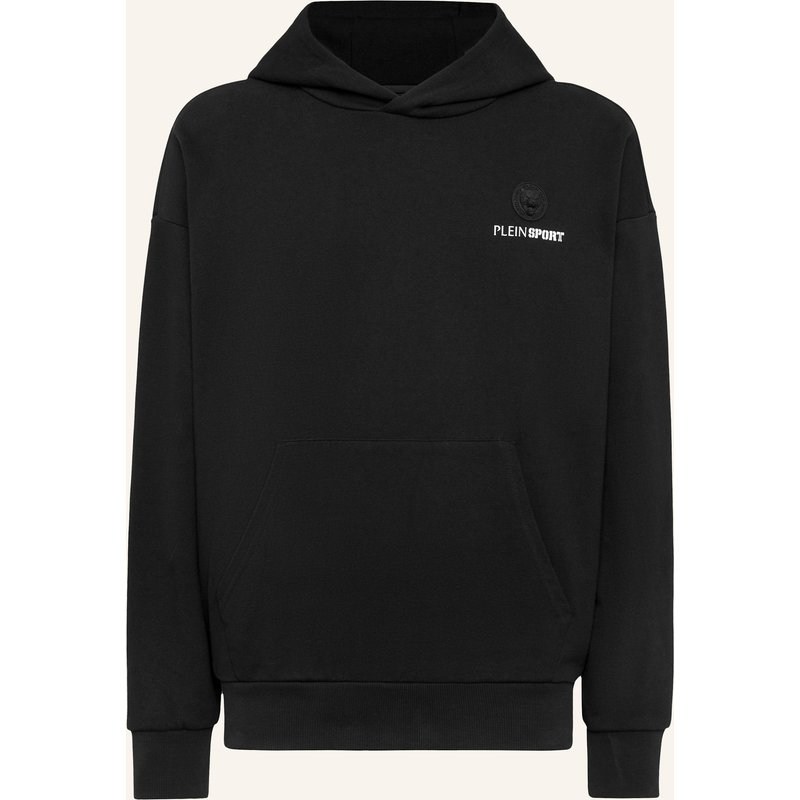 Plein Sport Hoodie Scratch schwarz