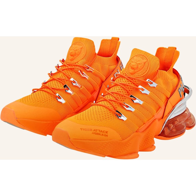 Plein Sport Running-Sneaker Tiger Attack//Gen.X.4 orange