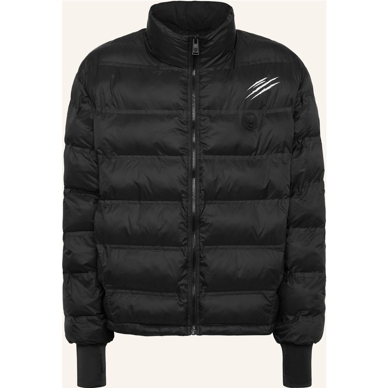 Plein Sport Daunenjacke Scratch schwarz