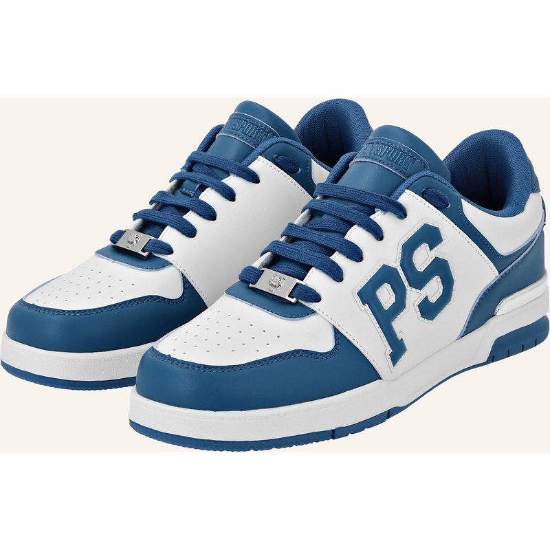 Plein Sport Low-Top-Sneaker blau