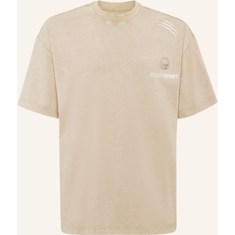 Plein Sport Rundhals-T-Shirt beige