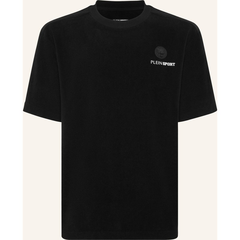 Plein Sport Rundhals-T-Shirt schwarz
