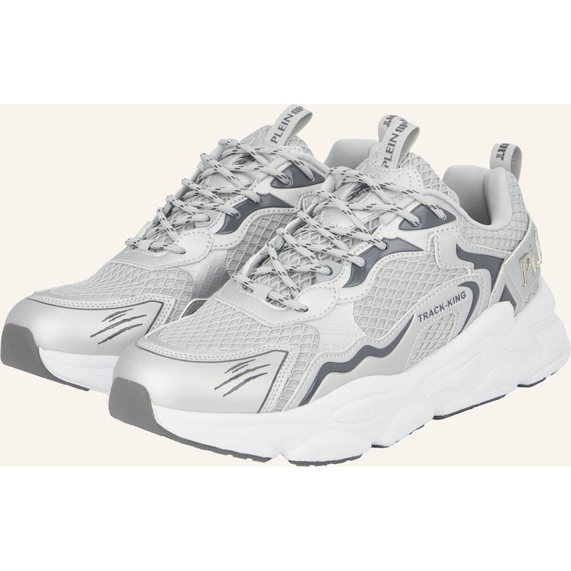 Plein Sport Low-Top-Sneaker silber