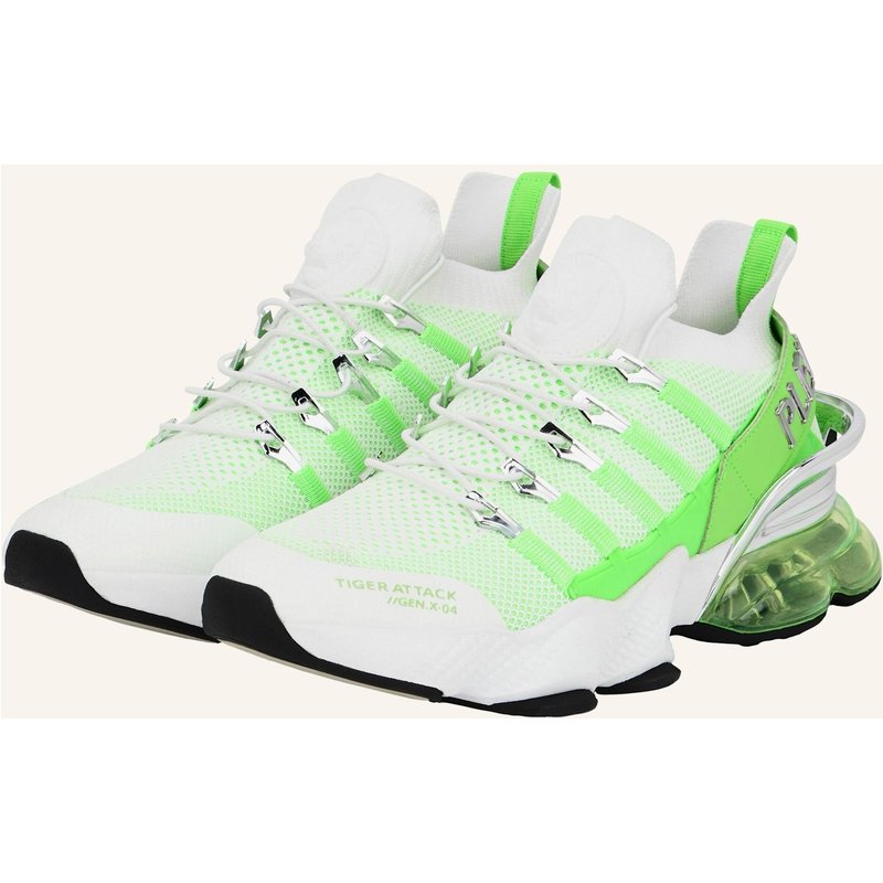 Plein Sport Running-Sneaker Tiger weiss