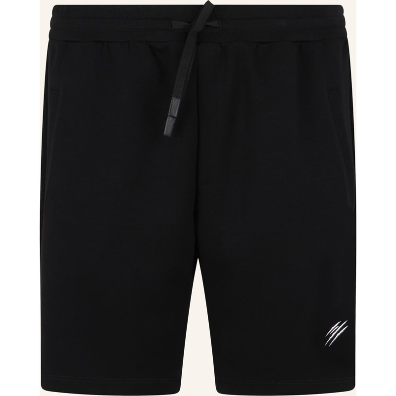 Plein Sport Jogging-Shorts Chrome schwarz