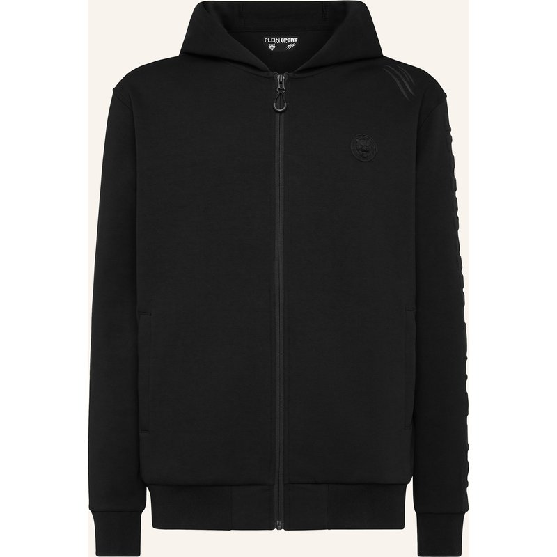 Plein Sport Kapuzen-Sweatshirt schwarz