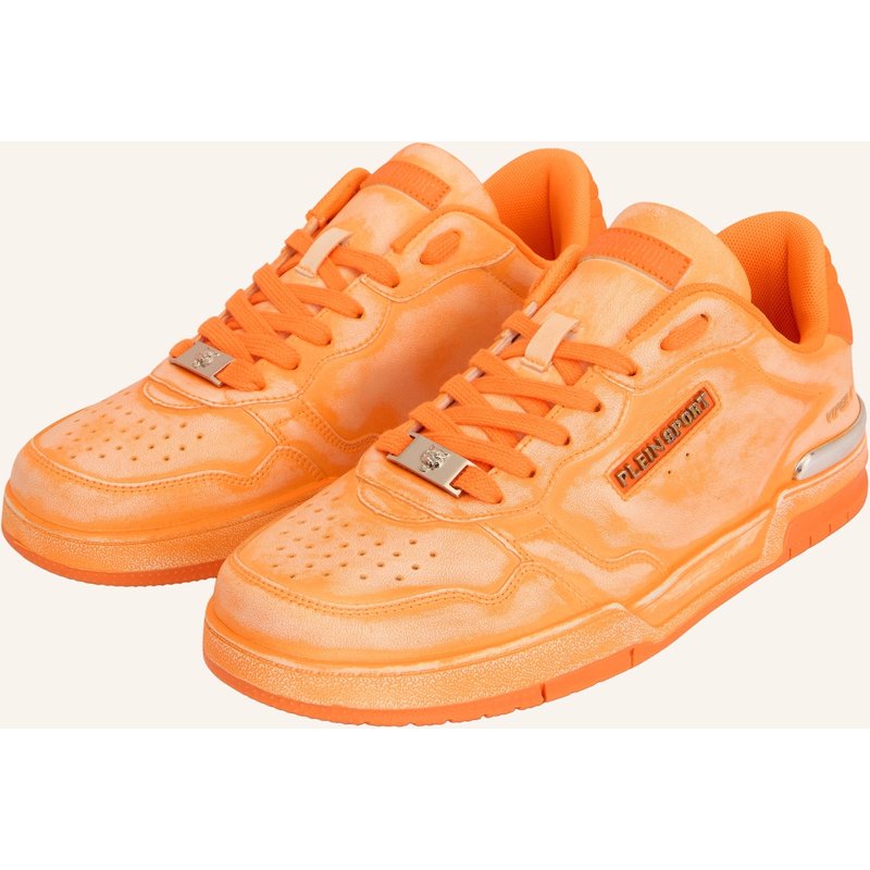 Plein Sport Low-Top-Sneaker orange
