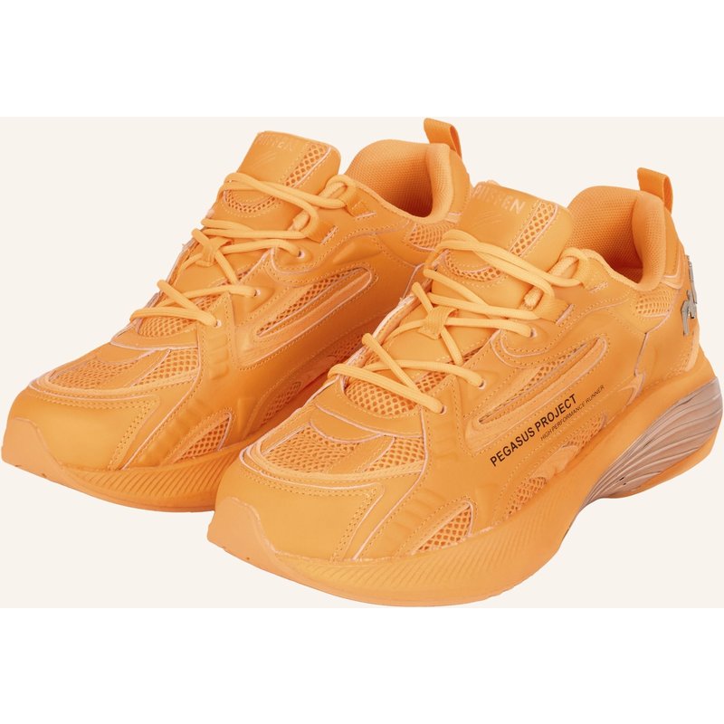 Plein Sport Low-Top-Sneaker Pegasus orange