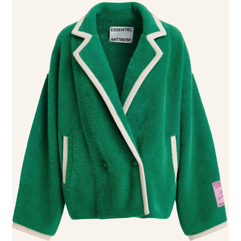 Essentiel Antwerp Strickjacke Kugar gruen