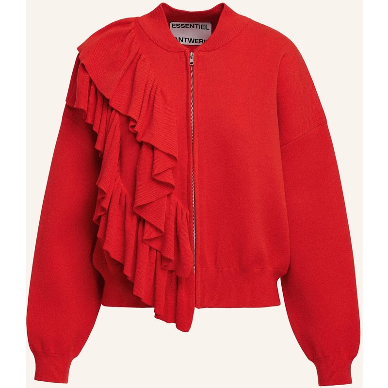 Essentiel Antwerp Strickjacke Kodi rot