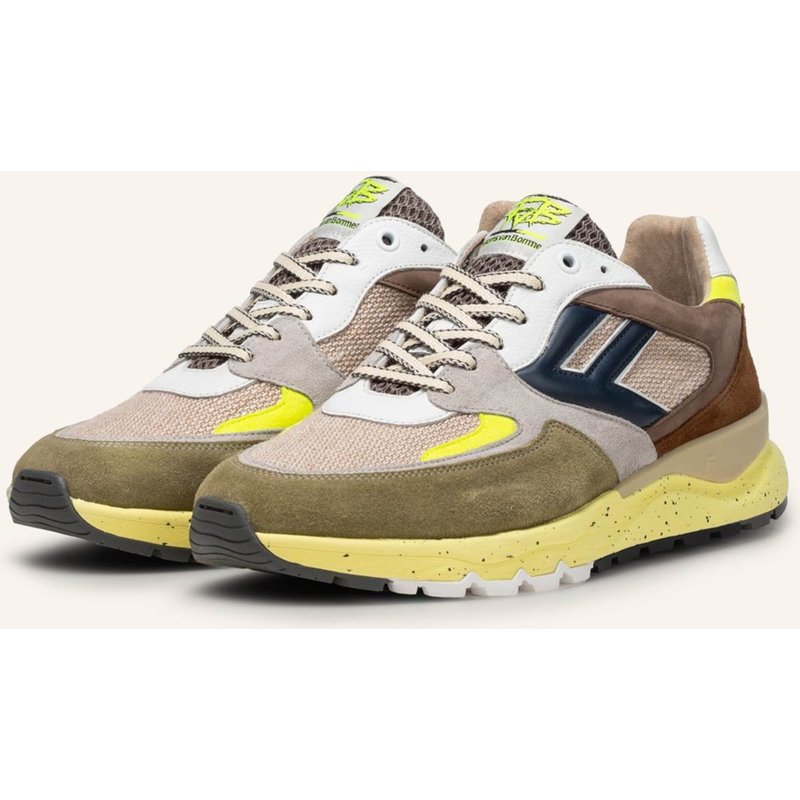 Floris Van Bommel Sneaker De Treener 01 gruen