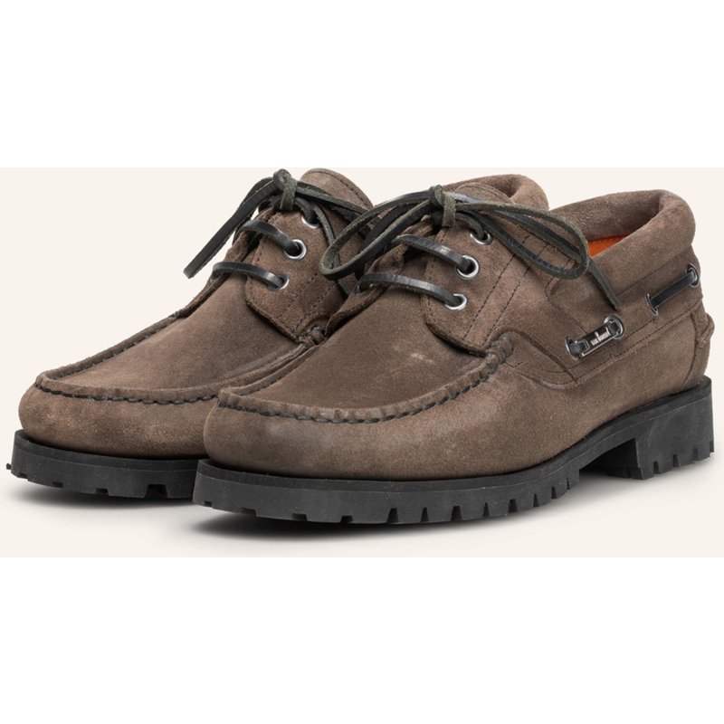 Floris Van Bommel Bootsschuh Boat Shoe 02 beige