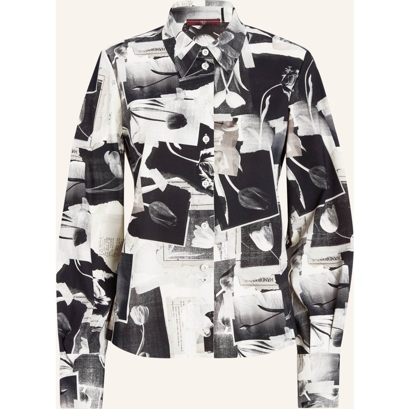 High Bluse Hadron schwarz