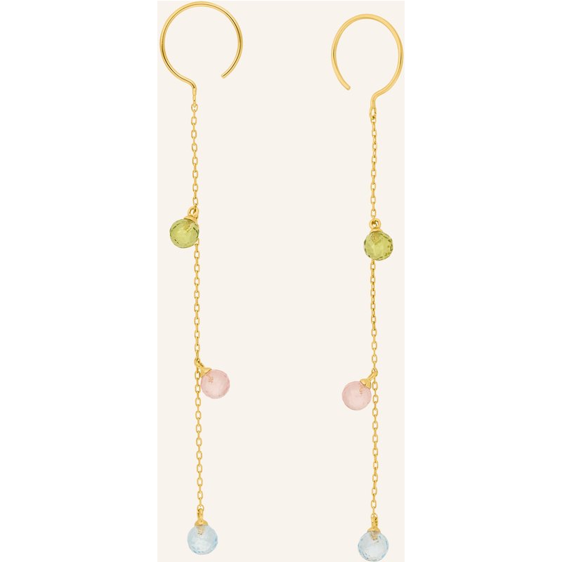 Leaf Ohrhänger Sweet Gems Aus 14 Karat Gelbgold gold