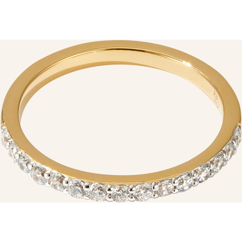 Bruna The Label Ring Lecce Mit Laborgezüchteten Diamanten gold