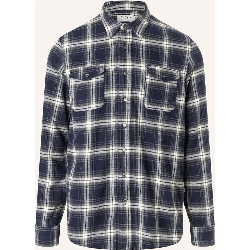 The.Nim Standard Hemd Detroit Shirt blau