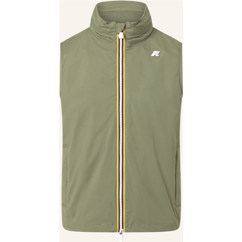 K-Way Funktionsweste Valen Stretch Nylon Jersey gruen