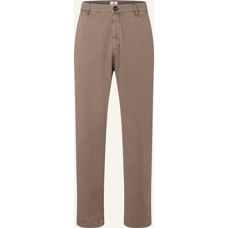 The.Nim Standard Hose Carrot Flat Front Pant braun