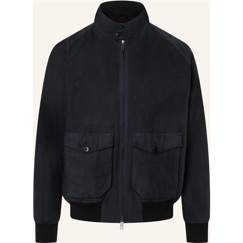 Baracuta Jacke Waxed g9 Harrington Jacket blau