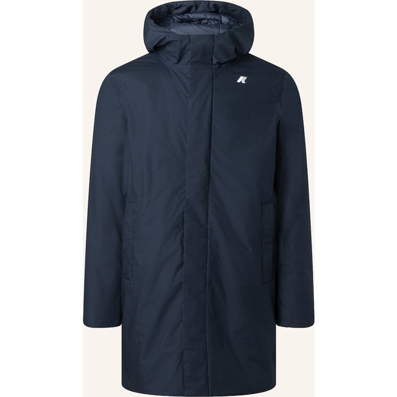 K-Way Funktionsjacke Thomas Warm Micro Canvas blau