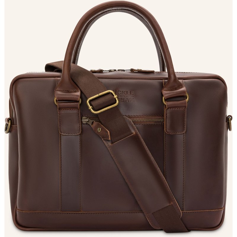 Buckle & Seam Business-Tasche Everett braun