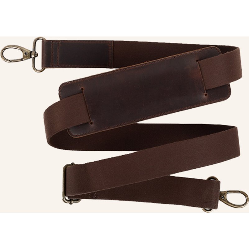 Buckle & Seam Canvas Schultergurt Schultergurt braun