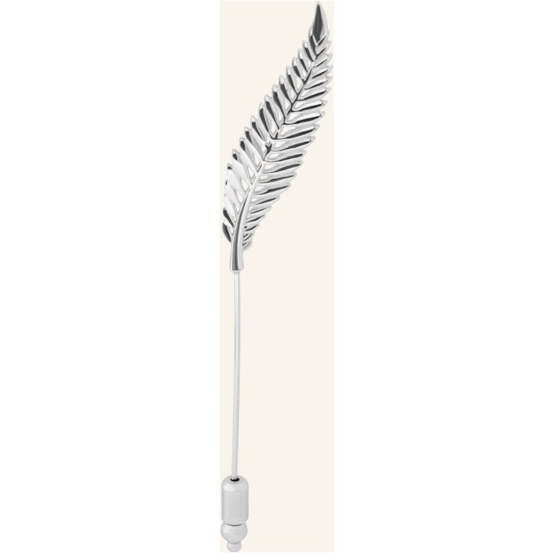 Tateossian Fern Leaf Lapel Anstecknadel silber