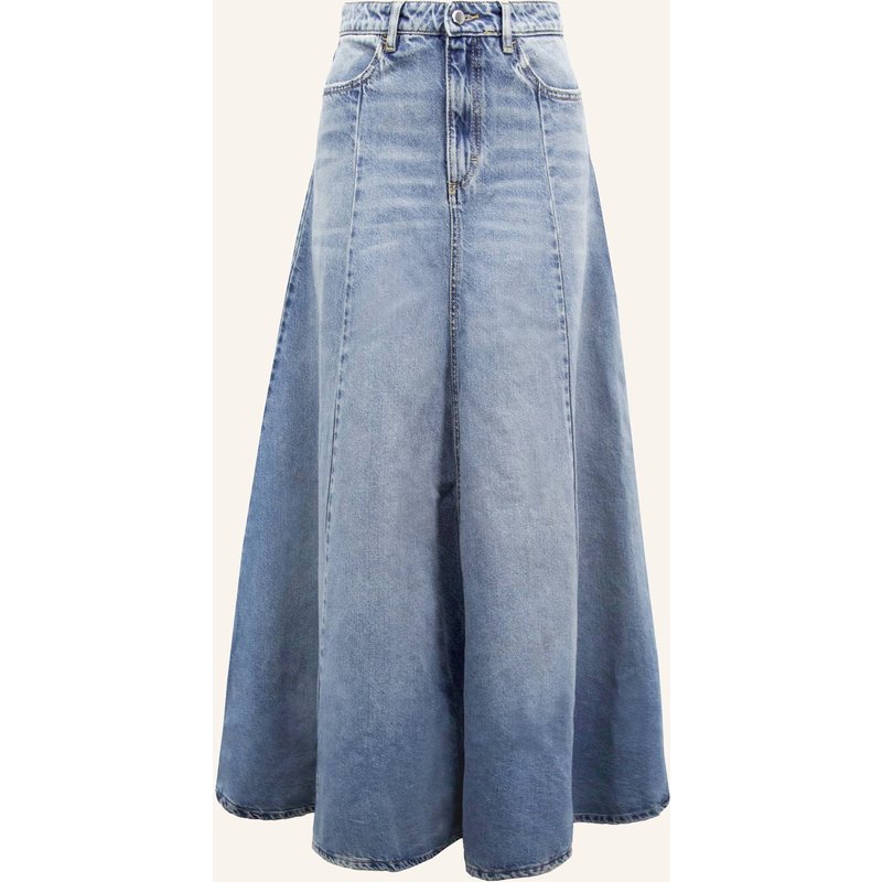 Icon Denim Skirt Cora blau
