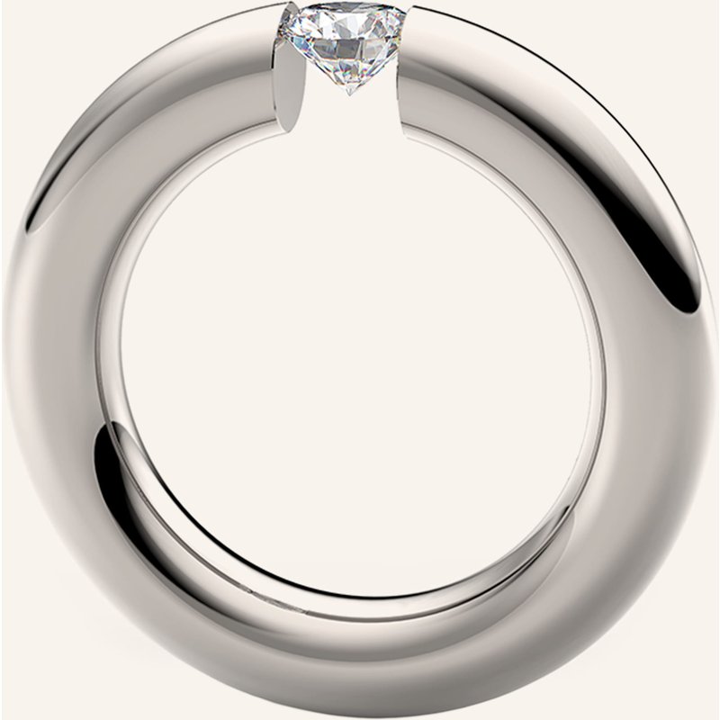 Niessing Ring Spannring® Rund silber