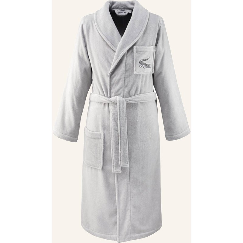 Lacoste Bademantel Lrene grau