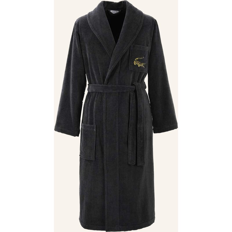 Lacoste Bademantel Lrene schwarz